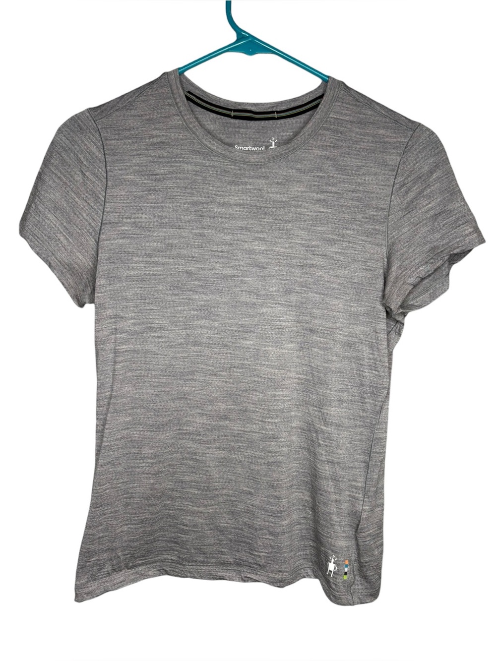 Smartwool tshirt merino wool Gray Women's size small Short Sleeve shirt